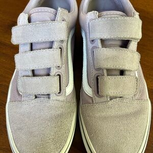 Lavender Suede Vans Shoes